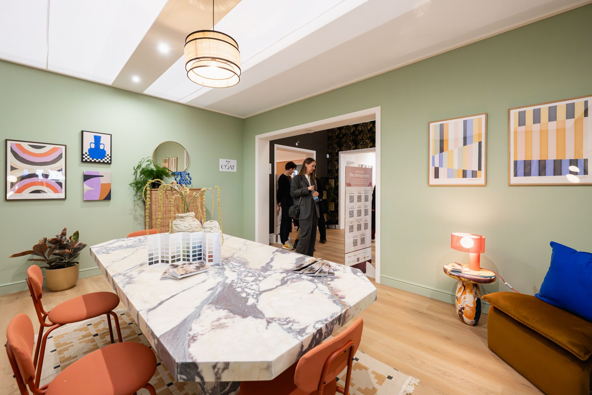 Dining room (and wine cellar)