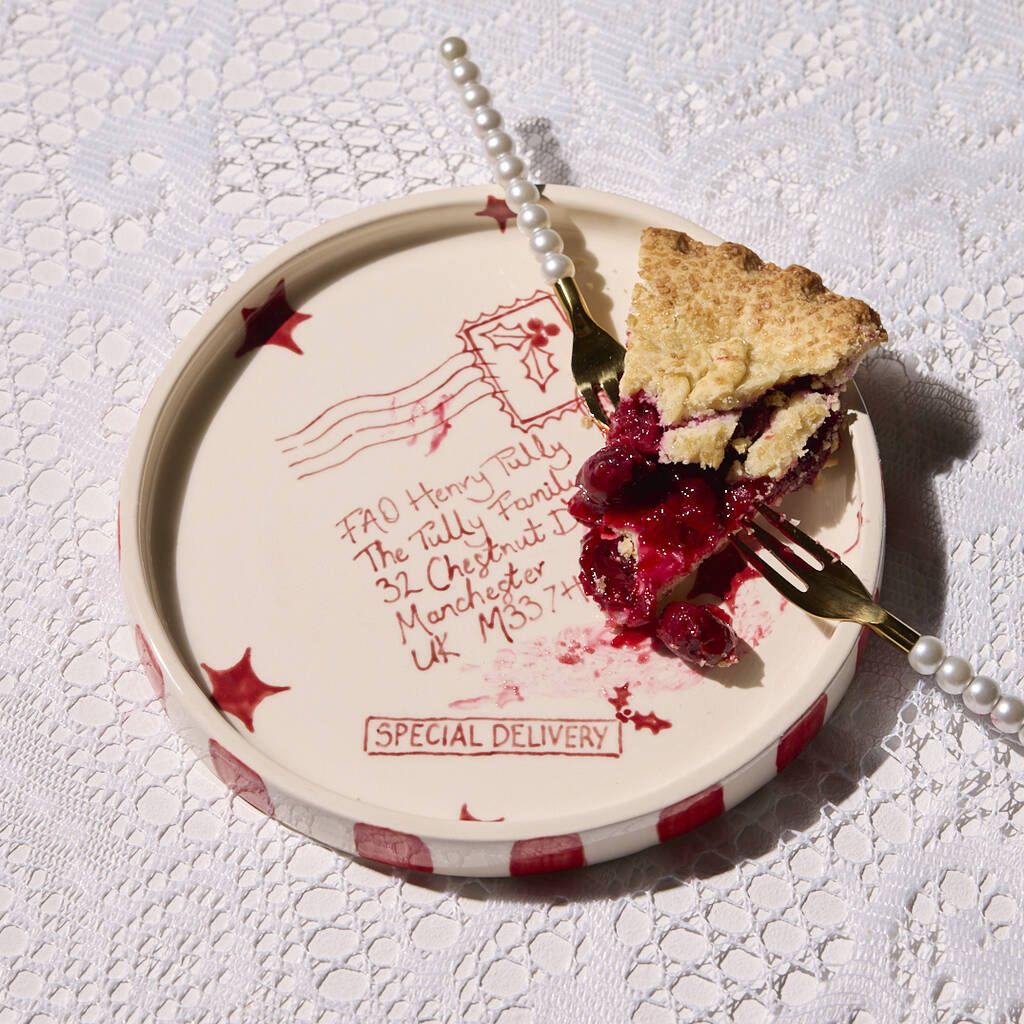festive plate