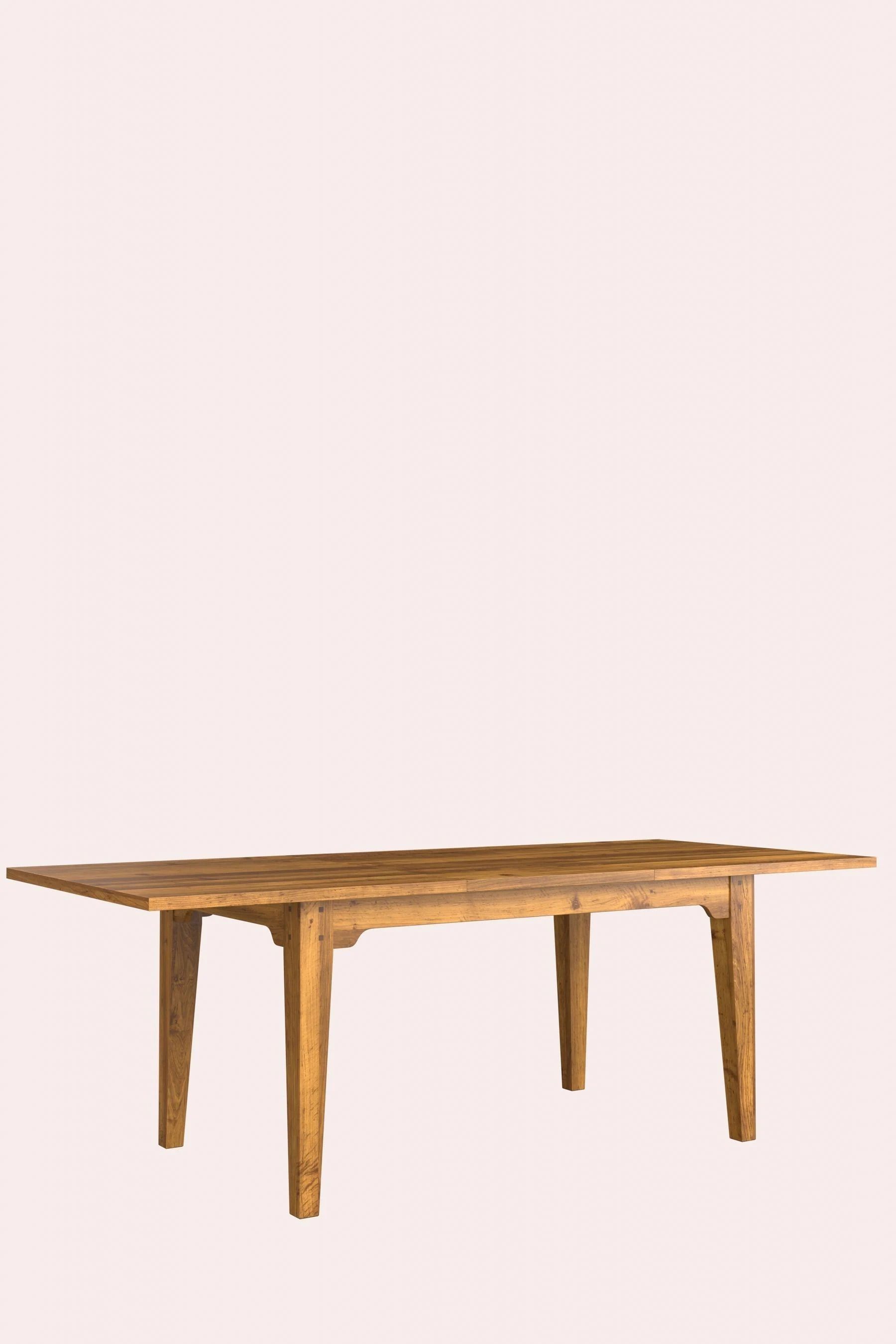 Crafted from predominantly solid birch the Laura Ashley Garrat Extending Dining Table comfortably seats 6-8 people