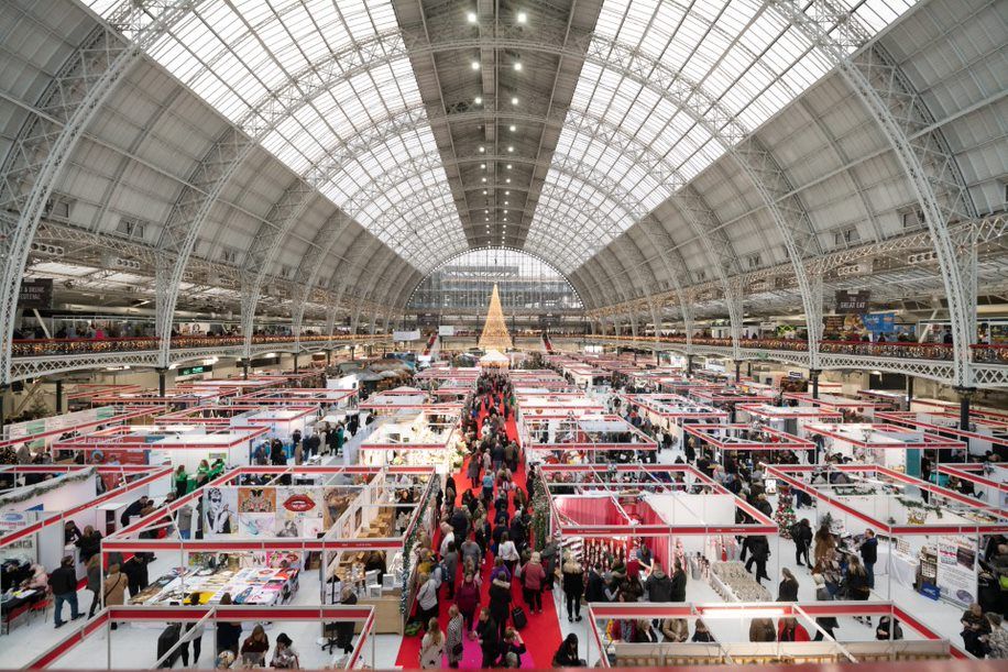 Ideal Home Show at Christmas - wide 1