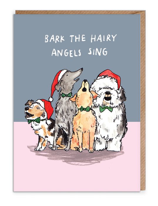 Santa Paws - Animal Pun Christmas Cards
