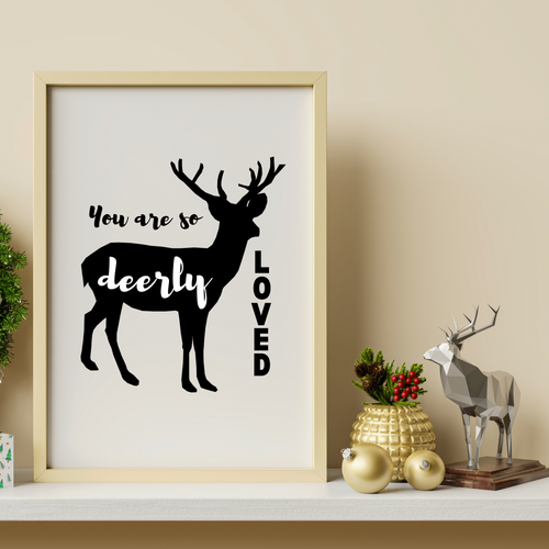 Christmas wall prints