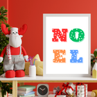 Christmas wall prints