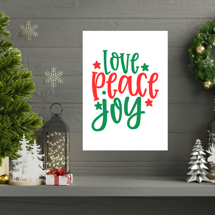 Christmas wall prints