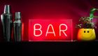 Bar Neon LED Acrylic Lightbox
