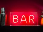 Bar Neon LED Acrylic Lightbox