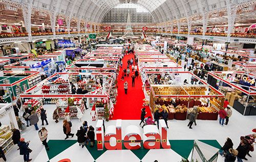 Get your Christmas Shopping wrapped up at the Ideal Home Show Christmas!
