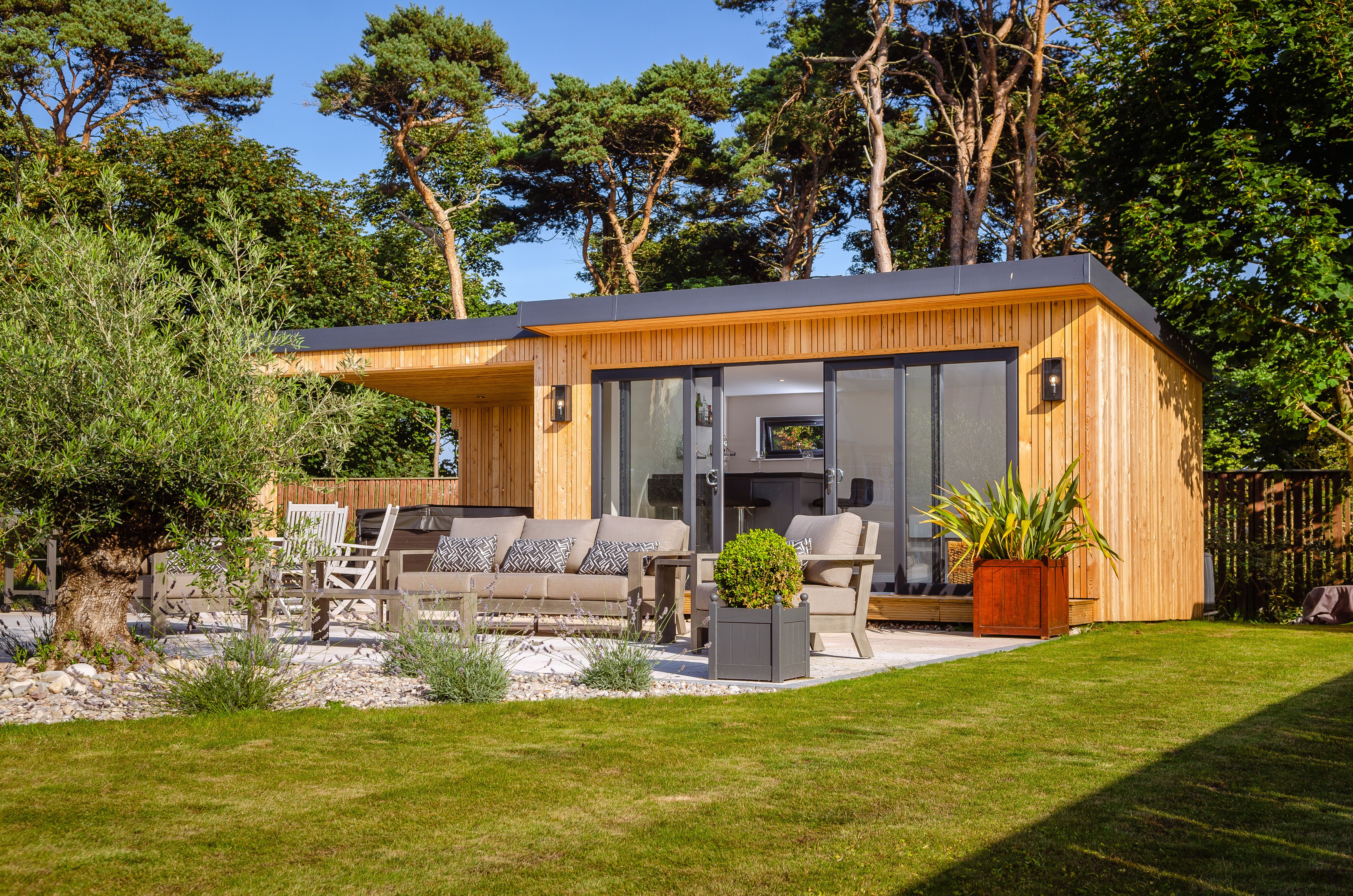 Outside In Garden Rooms