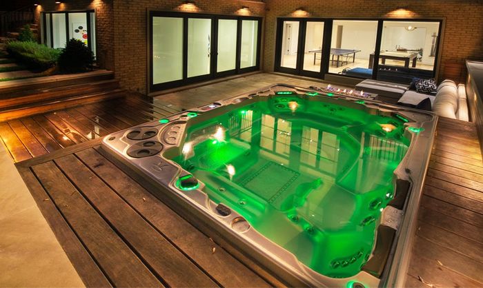 Relax this year with Hydropool hot tubs and swim spas