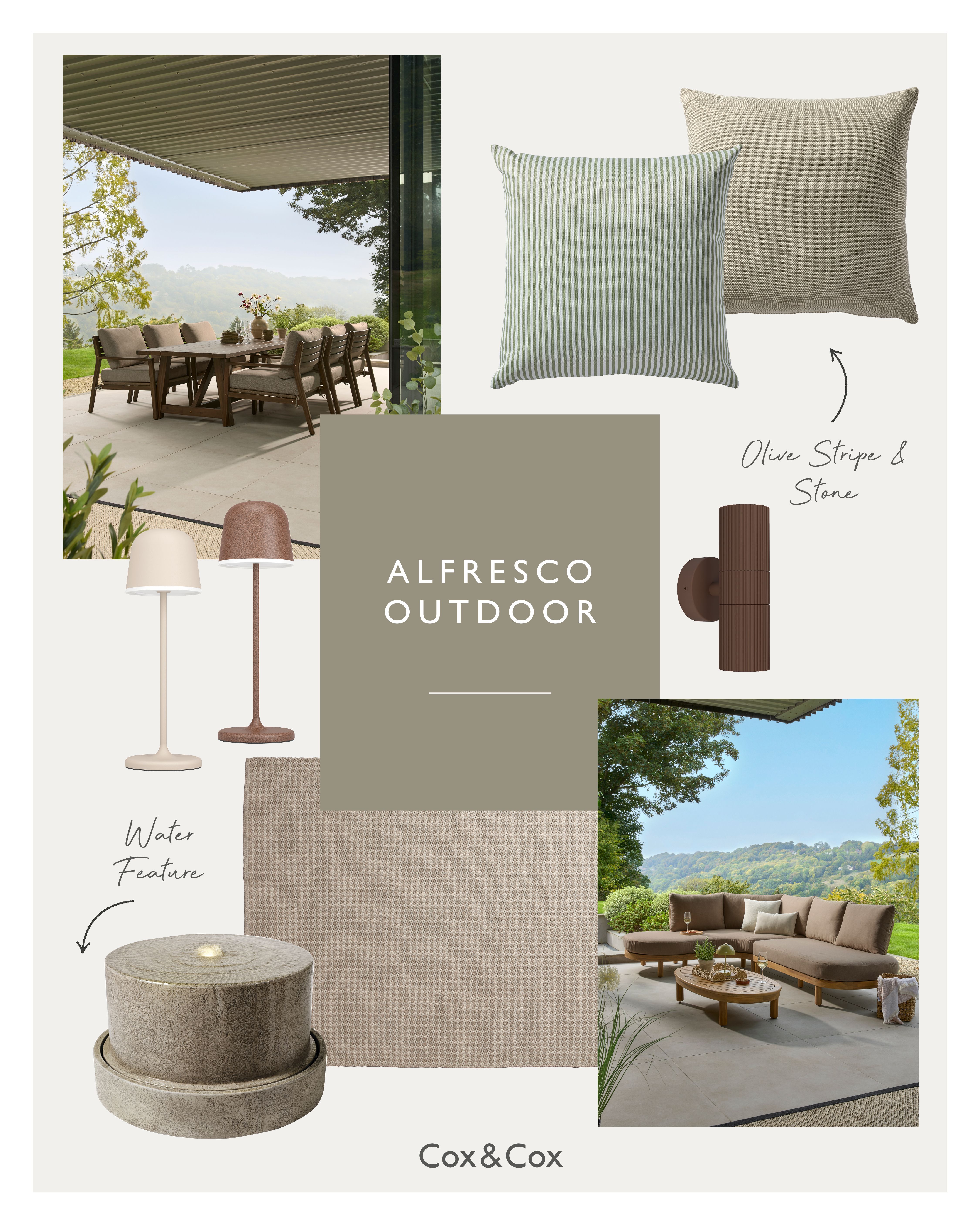 Cox & Cox Alfresco Dining Long Lunches 