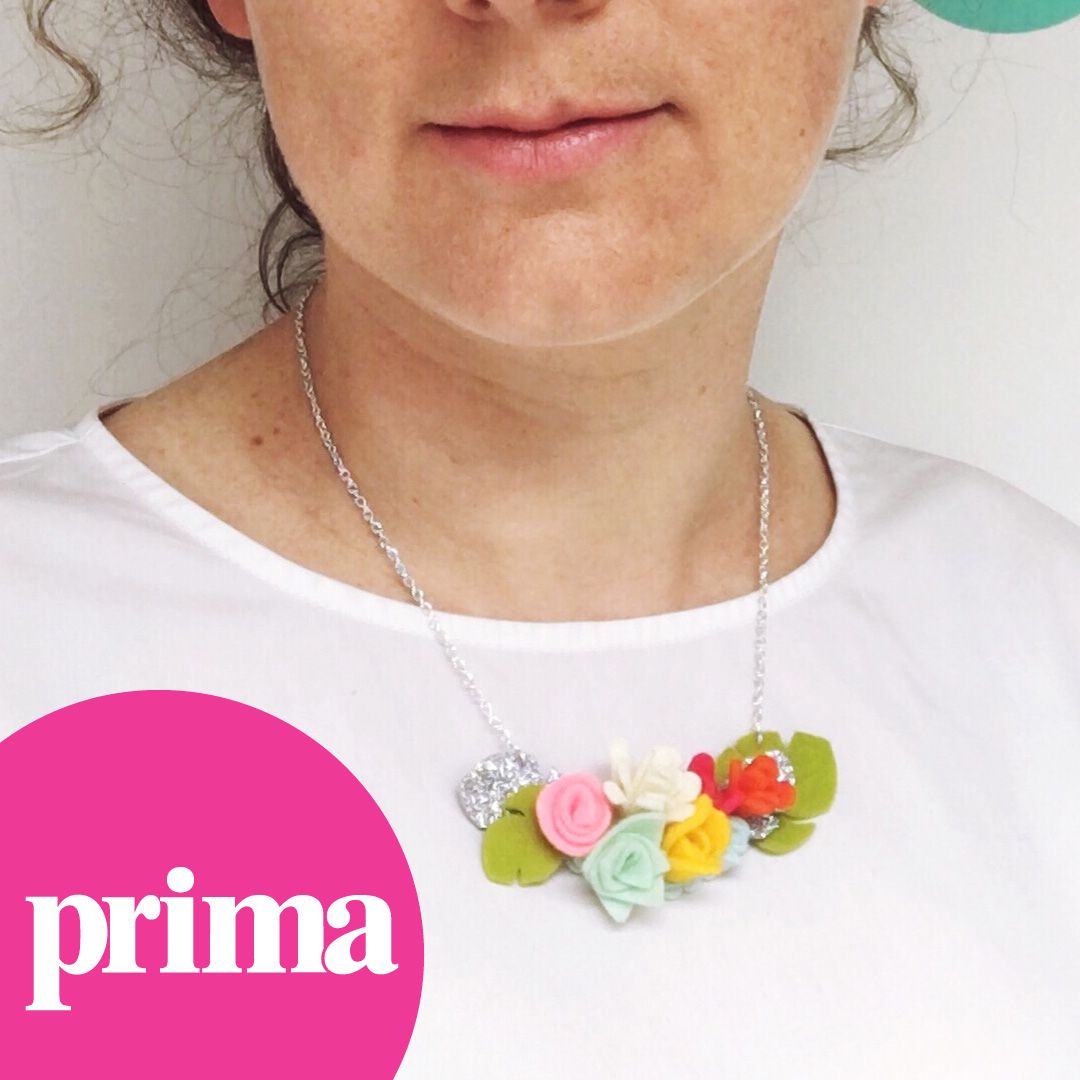 Felt flower workshop prima 