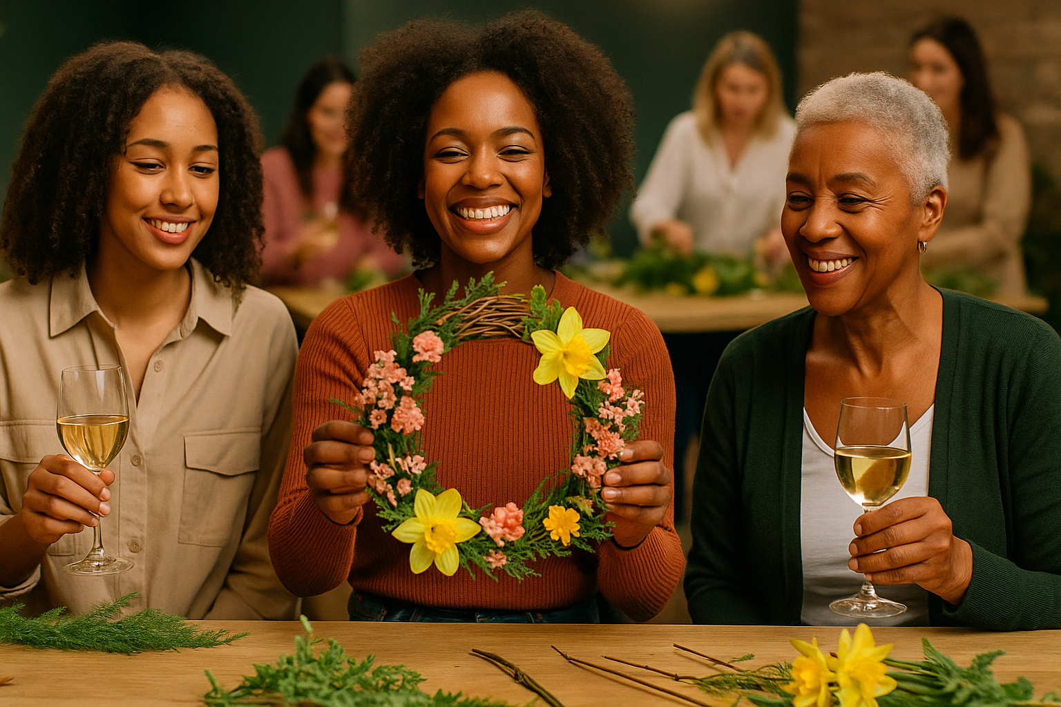 Tipsy Workshop - Sip & Create