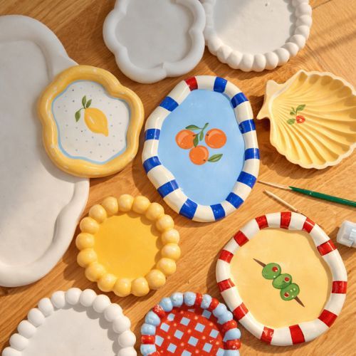 paint your own trinket tray