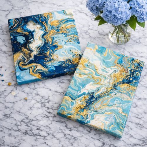 marble and stencilling workshop