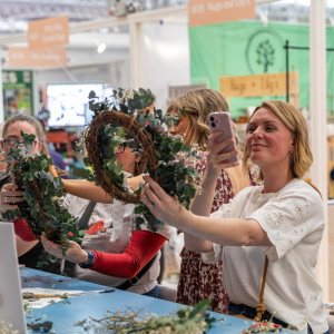 Visitor floral workshop