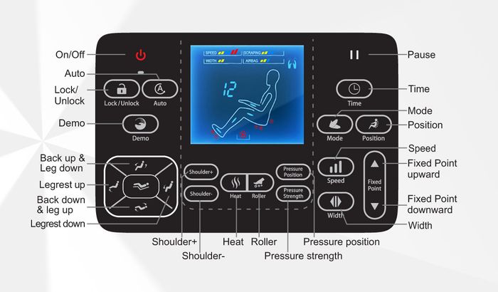 VComfort  Xavier Massage Chair