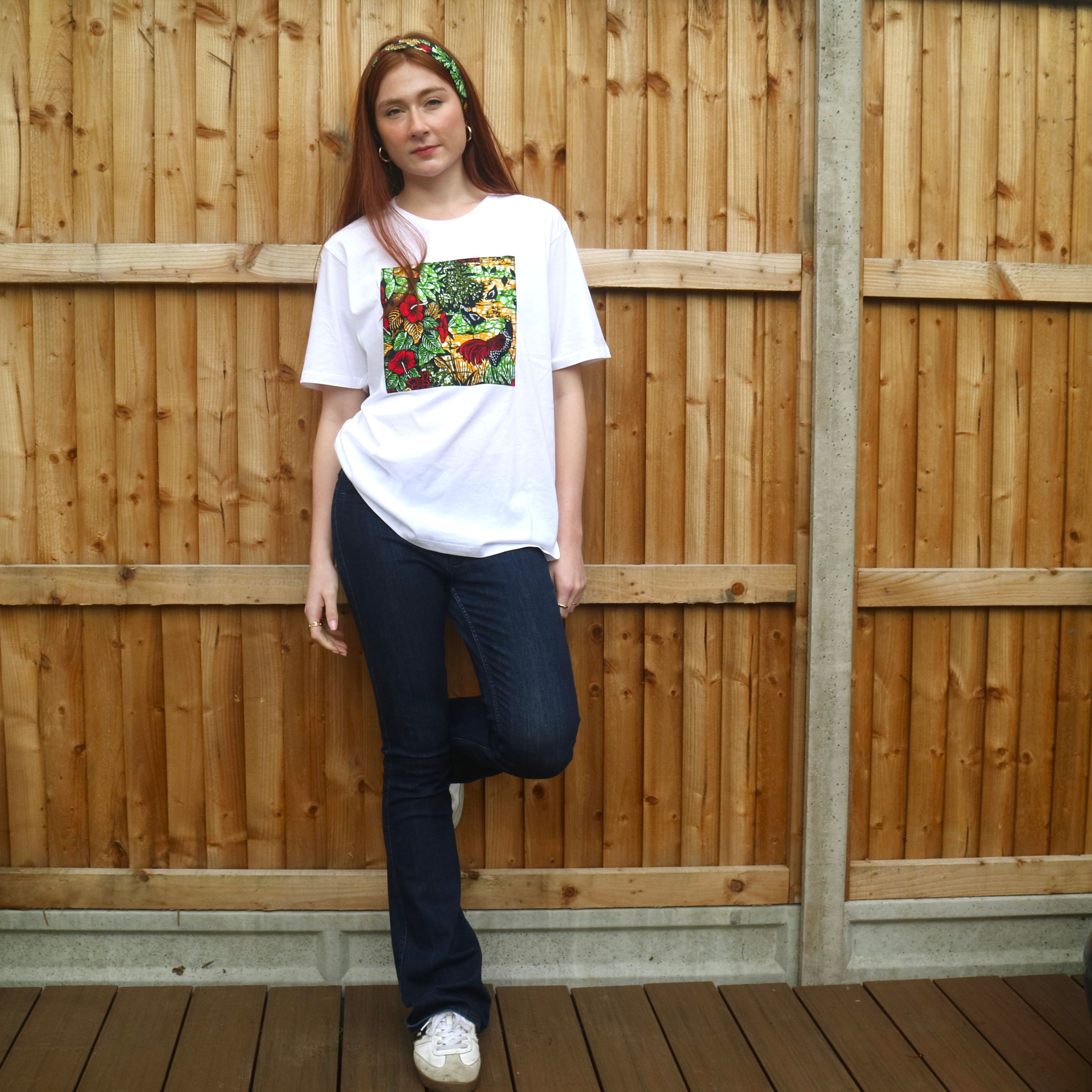 Cotton African Print T-Shirts