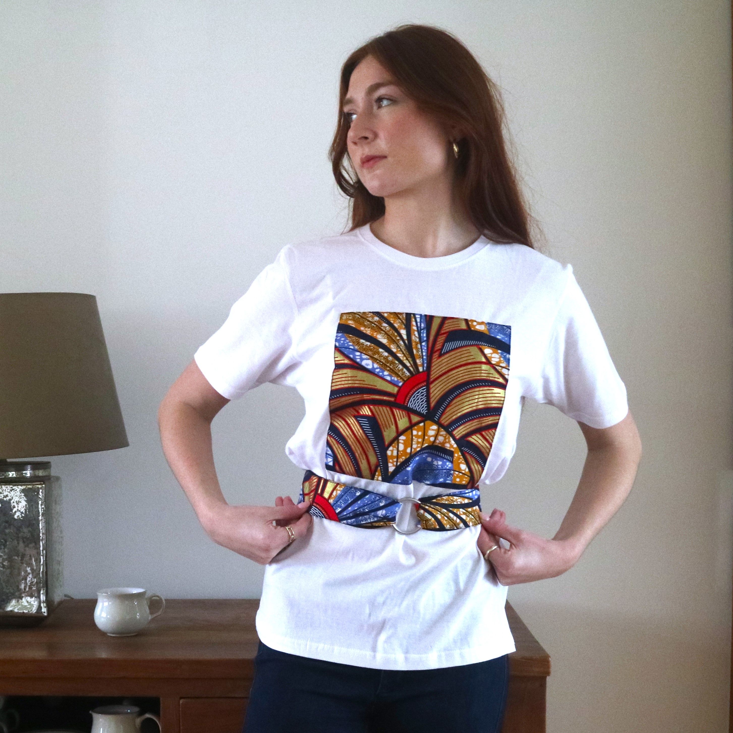 Cotton African Print T-Shirts