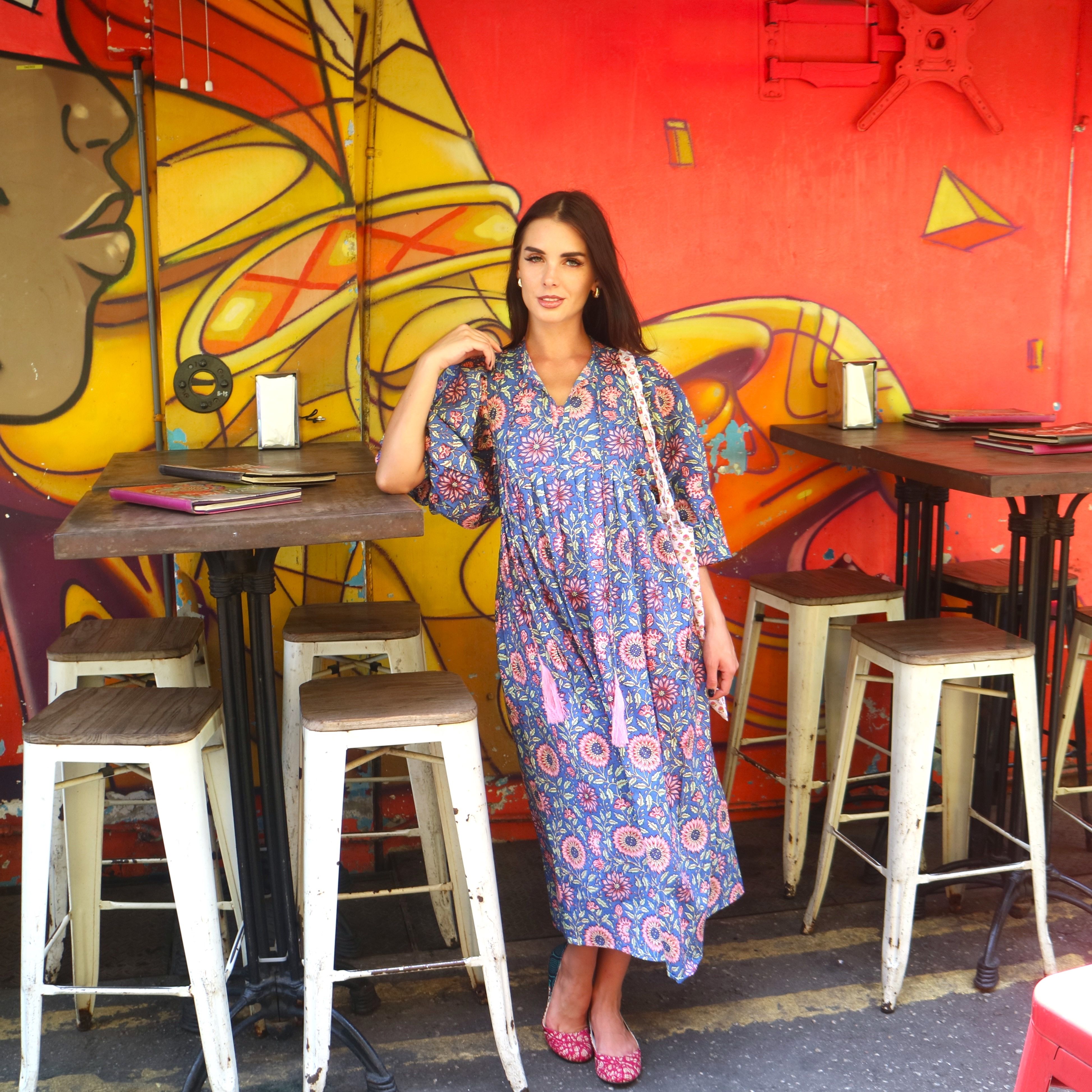 Indian Hand Block Print Cotton Dresses