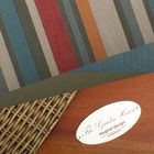 Captain Seat Mahogany - Dunes Teal Straw