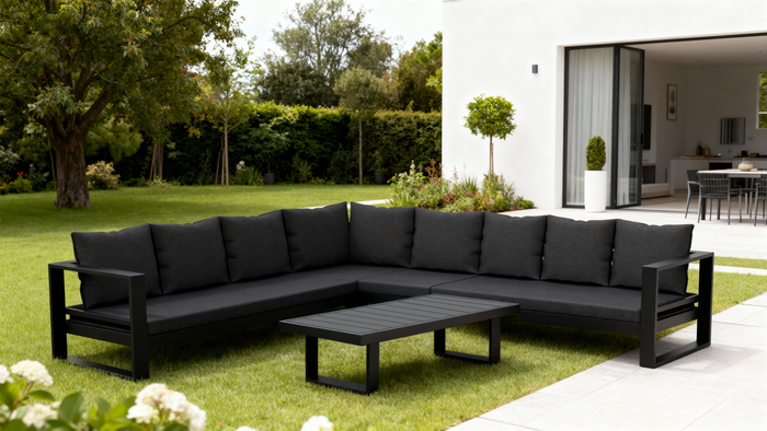 Aluminium corner units