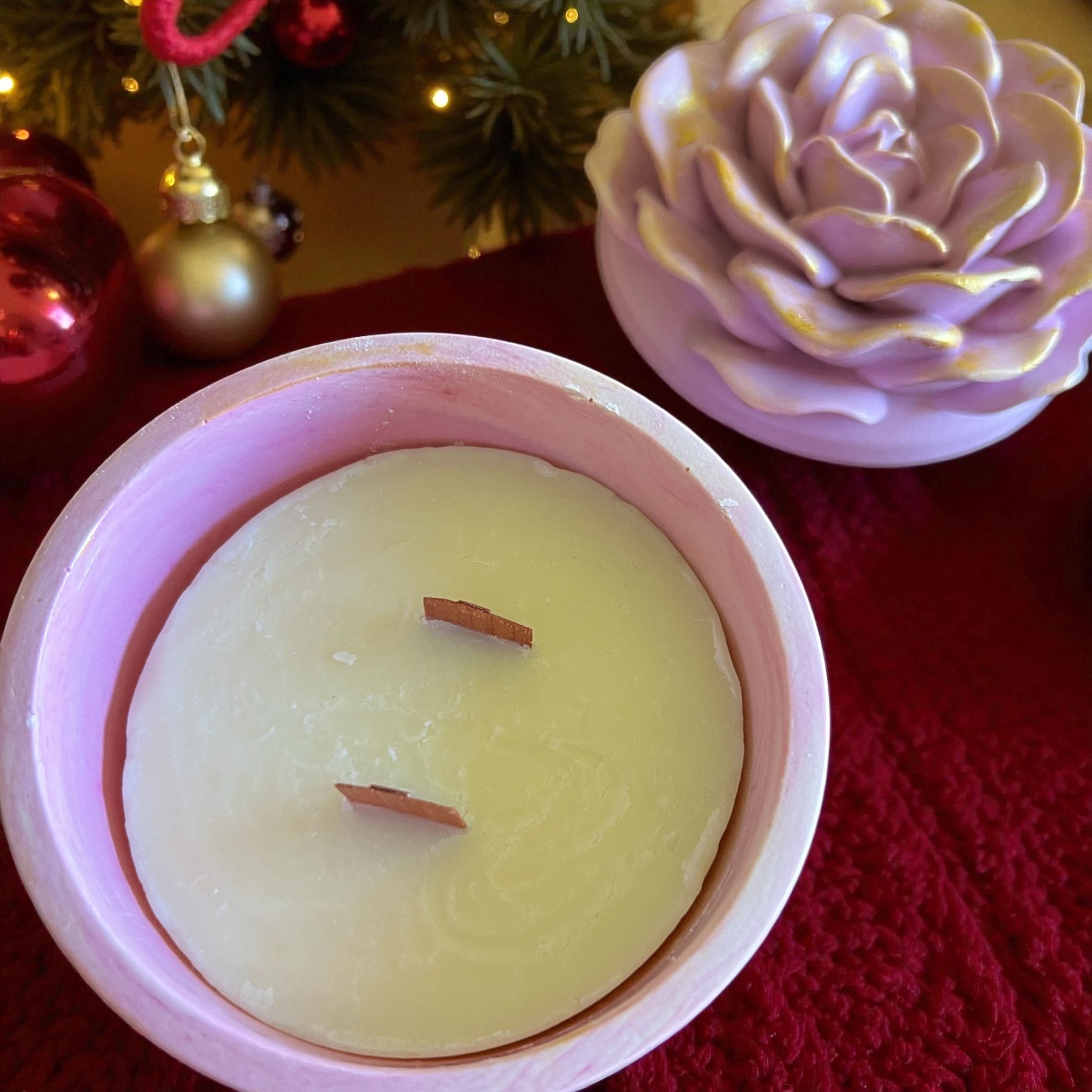 Handmade by Sarmi - candle jars