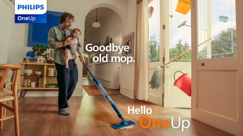 Philips OneUp electric mop