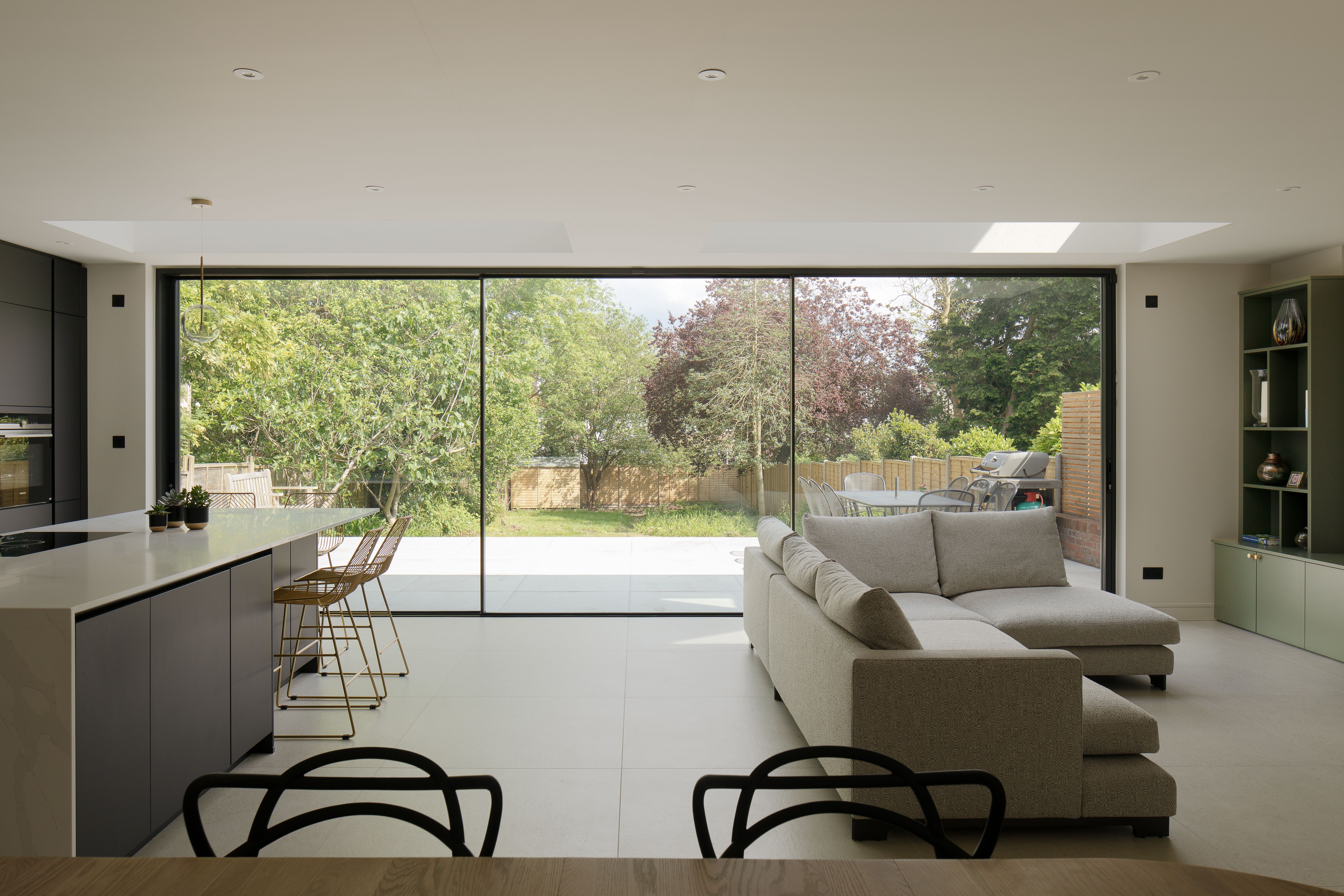 20mm Virtually Frameless Sliding Doors