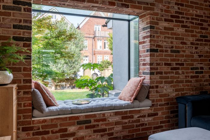 Frameless Window Seat