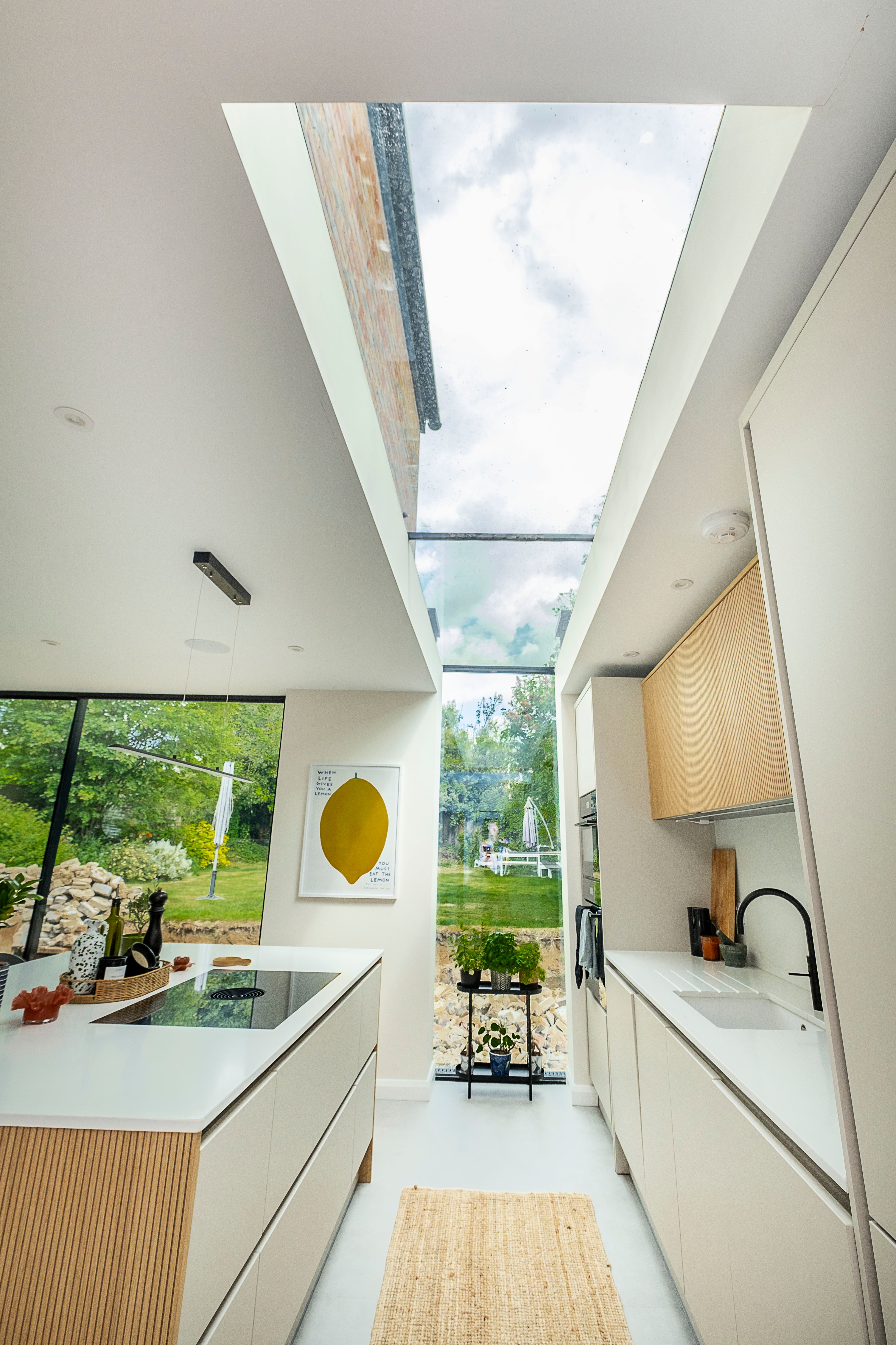 Up and Over Glass Roof