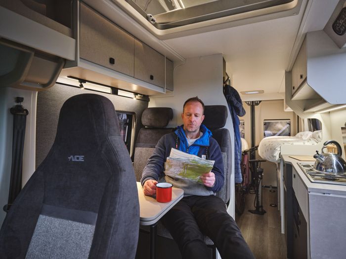 Our award-winning 2 or 4 berth campervan with optional pop-top