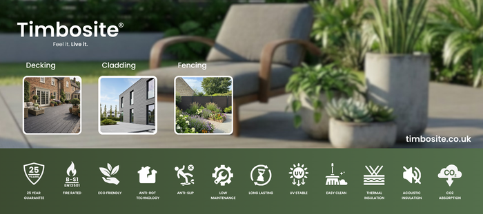 Timbosite® Engineered Timber Decking, Cladding & Fencing