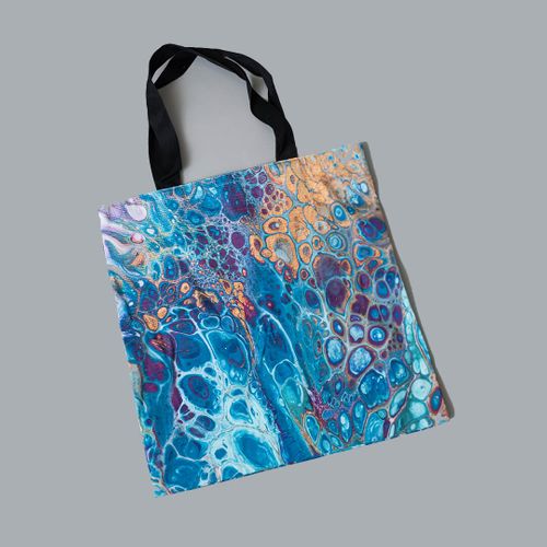 Acrylic Print Canvas Bag No. 1