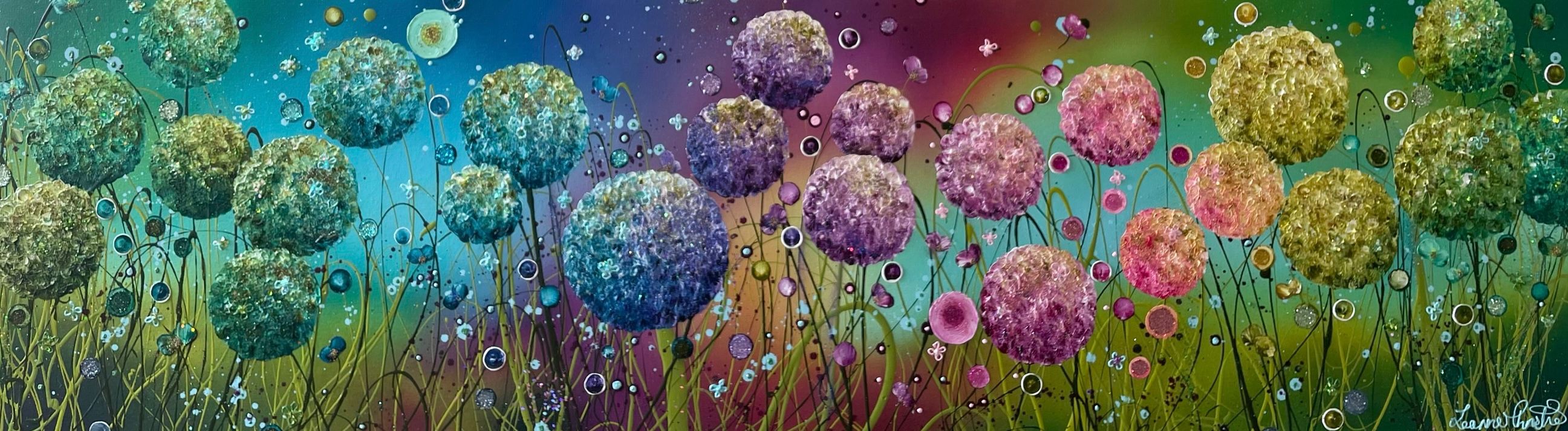 Oil Embellished Original Artwork