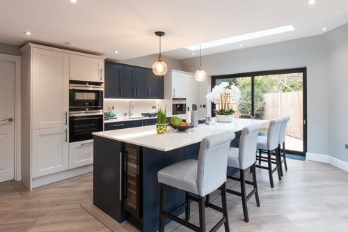 Garage Conversion & side extension in Walton-on-Thames