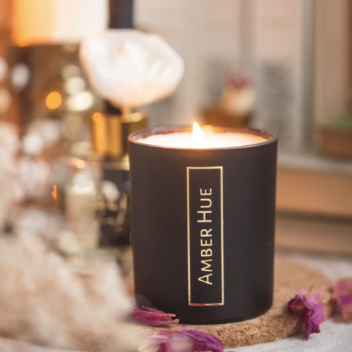 Amber Hue Candles
