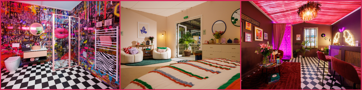 three rooms