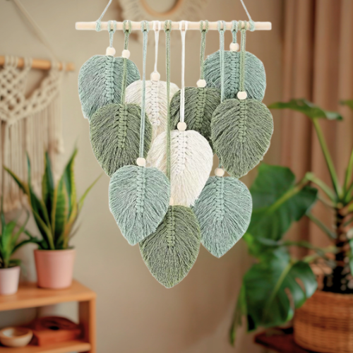 Macramé Leaves