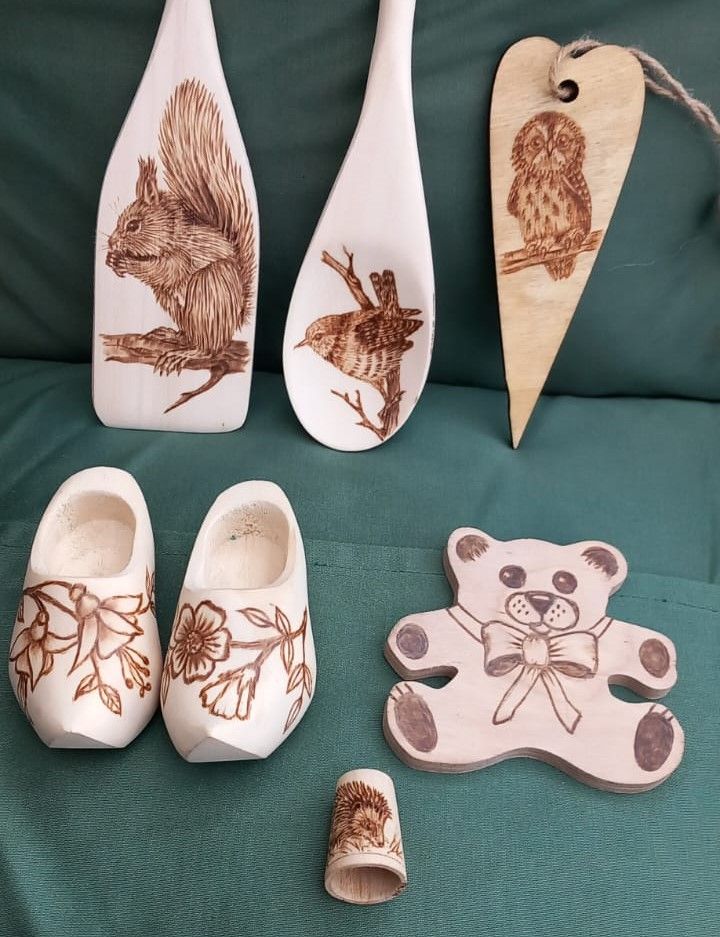 Pyrography (wood burning)