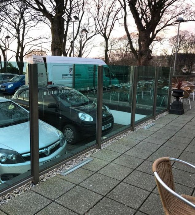 Glass Balustrades and steel balconies
