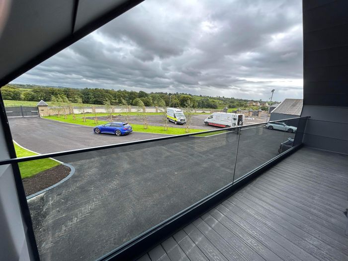 Glass Balustrades and steel balconies