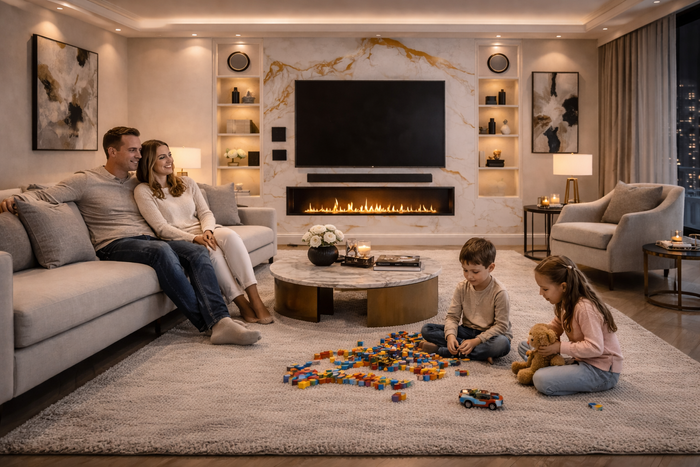 Luxury Smart Wall Systems for Bedrooms and Living Spaces