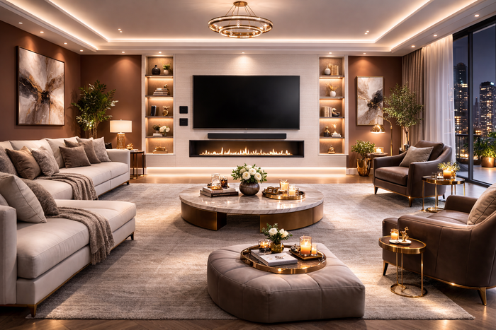 Luxury Smart Wall Systems for Bedrooms and Living Spaces