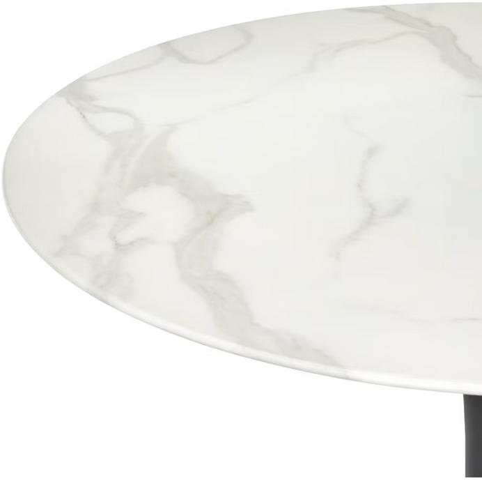 Premium Round Marble Dining Table with Contemporary Design