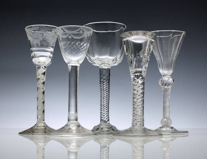 18th Century Wine Glasses