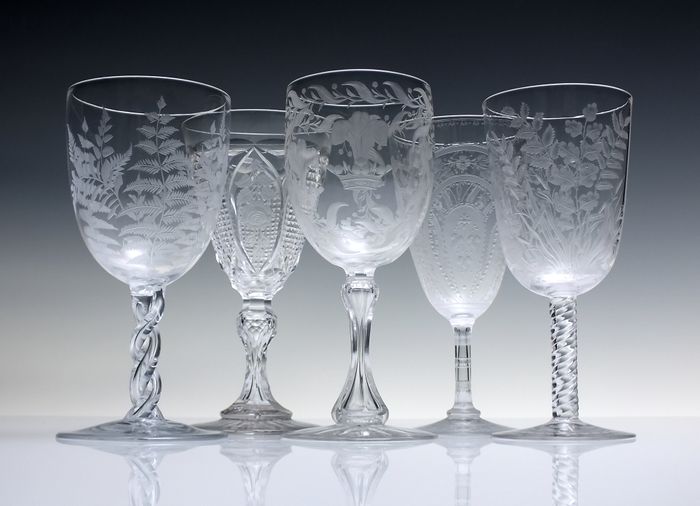 19th Century Drinking Glasses