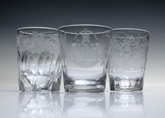 19th Century Drinking Glasses