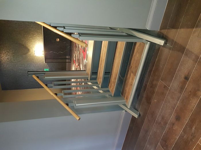 A Set Of Steps That Transform Into A lift