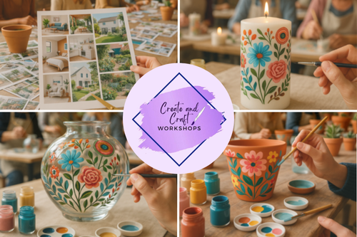 Step into Colour with Create & Craft Workshops