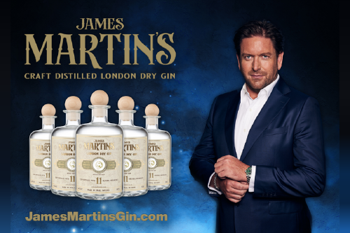 A Taste of the Good Life: James Martin’s Award-Winning Gin Comes to Ideal Home Show Scotland